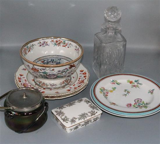 Assorted ceramics and glass
